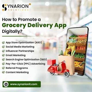 How to Promote a Grocery Delivery App Digitally in 2024?