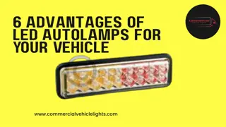 6 Advantages of LED Autolamps for Your Vehicle