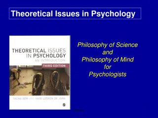 Modern Perspectives on the Philosophy of Mind in Psychology
