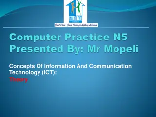 Types of Computers in Information and Communication Technology (ICT)