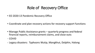 Guam Joint Recovery Office Overview