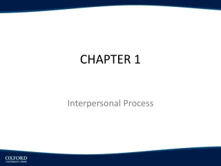 Interpersonal Process