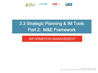 Indicators in Strategic Planning and Information Management