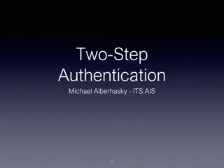 Two-Step Authentication Implementation for Enhanced Security