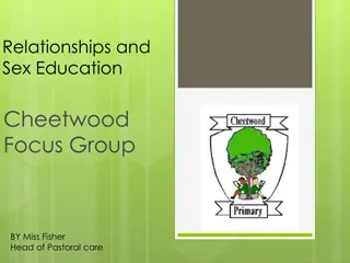 Relationships and Sex Education at Cheetwood Primary School