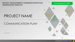 Comprehensive Communication and Stakeholder Management Plan for Project Success