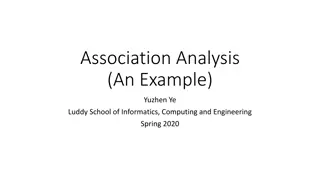 Understanding Association Analysis in Data Mining