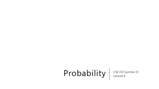 Introduction to Probability and Sample Spaces in CSE 312 Lecture