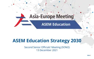 ASEM Education Strategy 2030 Overview