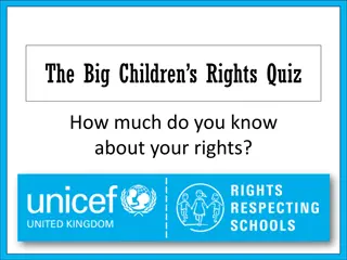 Test Your Knowledge: The Big Children's Rights Quiz
