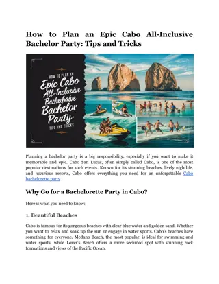 How to Plan an Epic Cabo All-Inclusive Bachelor Party_ Tips and Tricks