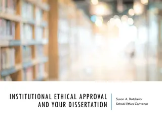 Ensuring Ethical Approval for Research: Guidelines and Procedures