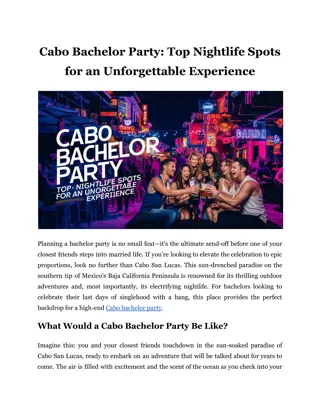 Cabo Bachelor Party_ Top Nightlife Spots for an Unforgettable Experience