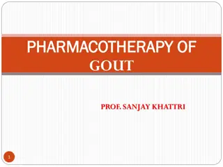 Gout: Pathophysiology and Pharmacotherapy Overview