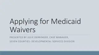 Medicaid Waivers and Services in Kentucky