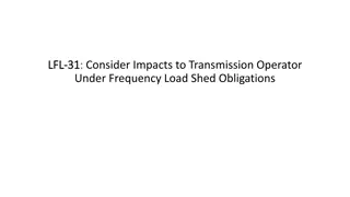 Understanding Transmission Operator Obligations in Under-Frequency Load Shedding