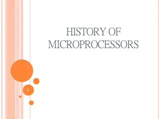 Evolution of Microprocessors: A Historical Overview