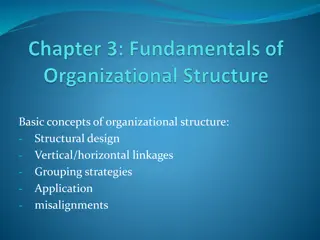 Organizational Structure and Vertical/Horizontal Linkages