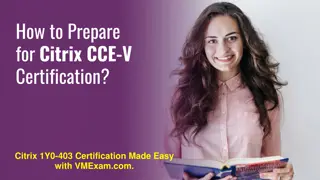 How to Boost Your Performance in Citrix 1Y0-403 Exam