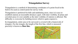 Triangulation Survey in Land Surveying