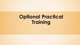 Optional Practical Training (OPT) for F-1 Students