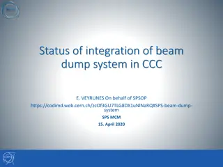 Status Update of Beam Dump System Integration in CCC by Eric VEYRUNES