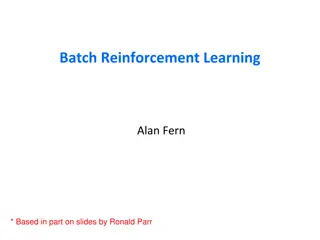 Batch Reinforcement Learning: Overview and Applications