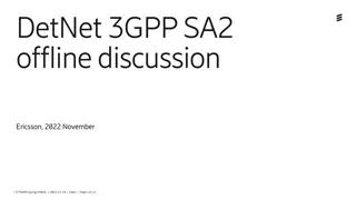 DetNet 3GPP SA2 Offline Discussion Summary