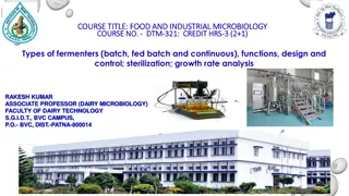 Understanding Fermentation and Bioreactors in Food and Industrial Microbiology