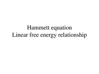 The Hammett Equation in Chemical Reactions