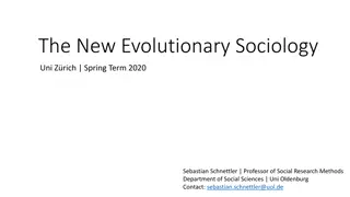 Evolutionary Sociology Seminar: Exploring Human Behavior Through Interdisciplinary Perspectives