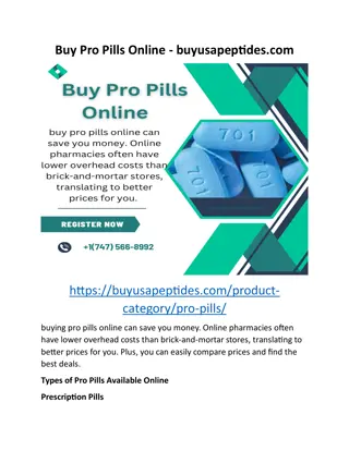 Buy Pro Pills Online - buyusapeptides.com