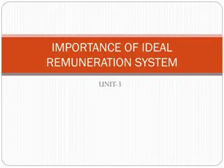 Importance of Ideal Remuneration System and Factors Influencing It