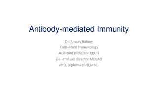 Antibody-Mediated Immunity in Humoral Immunity