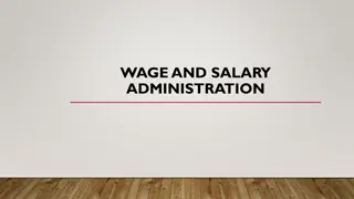 Understanding Wage and Salary Administration in Organizations