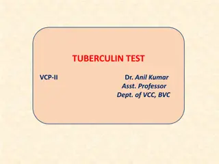 Tuberculin Testing in Veterinary Medicine