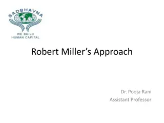 Robert Miller's Approach in Skill Development