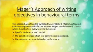 Effective Strategies for Writing Behavioral Objectives in Education