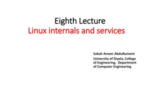 Linux Services and Internals