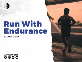 Spiritual Endurance: Running the Race with Purpose in 2020