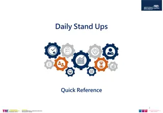 Effective Daily Stand-Up Meeting Practices
