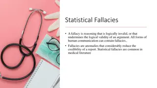 Understanding and Avoiding Statistical Fallacies in Medical Literature