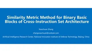Binary Basic Block Similarity Metric Method in Cross-Instruction Set Architecture