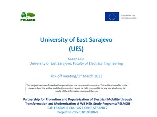 Partnership for Promotion of Electrical Mobility in Higher Education Institutions