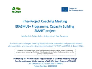 Promotion of Electromobility and Innovative Teaching Methods in Western Balkans Higher Education Institutions