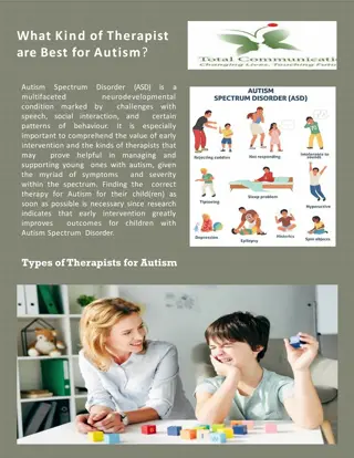 What Kind of Therapists are Best for Autism