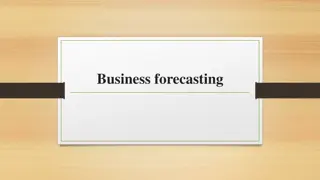 The Importance of Business Forecasting