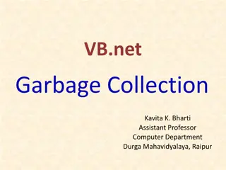 Garbage Collection in VB.net