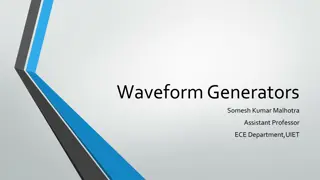 Waveform Generators in Electronic Circuits