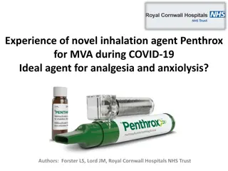 Effectiveness of Penthrox for Pain Management in Ambulatory Gynaecology Procedures during COVID-19